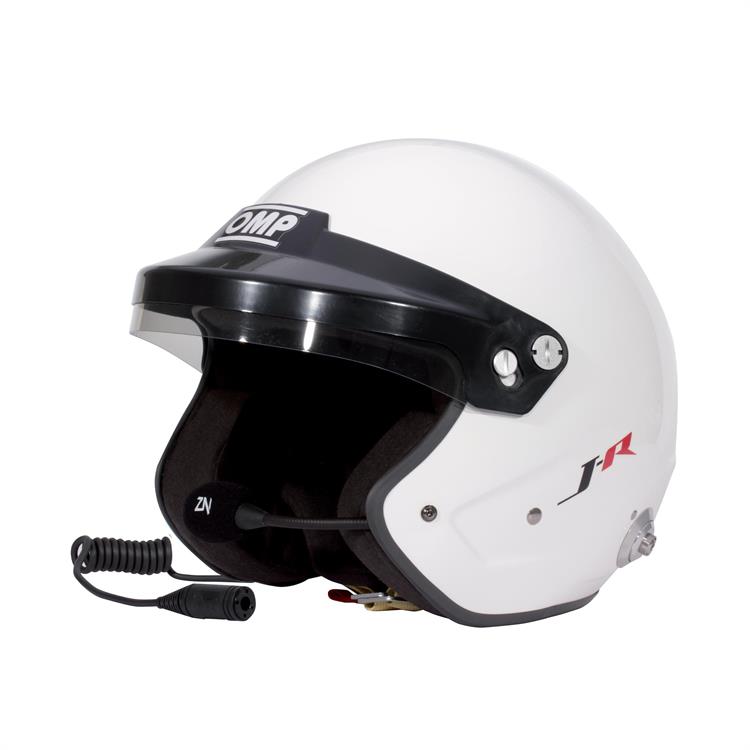 J-RALLY HELMET FIA 8859-2024 WHITE SZ. L