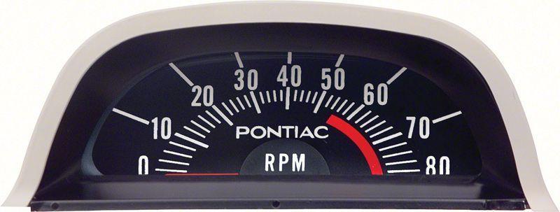 1968 PONTIAC HETTE TACH 5500 RØD LINJE - 6 SYLINDER PUNKT TENNING