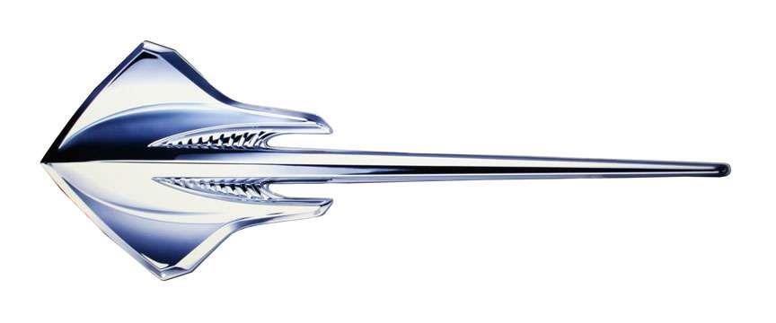 metallskylt stingray, 889x330mm