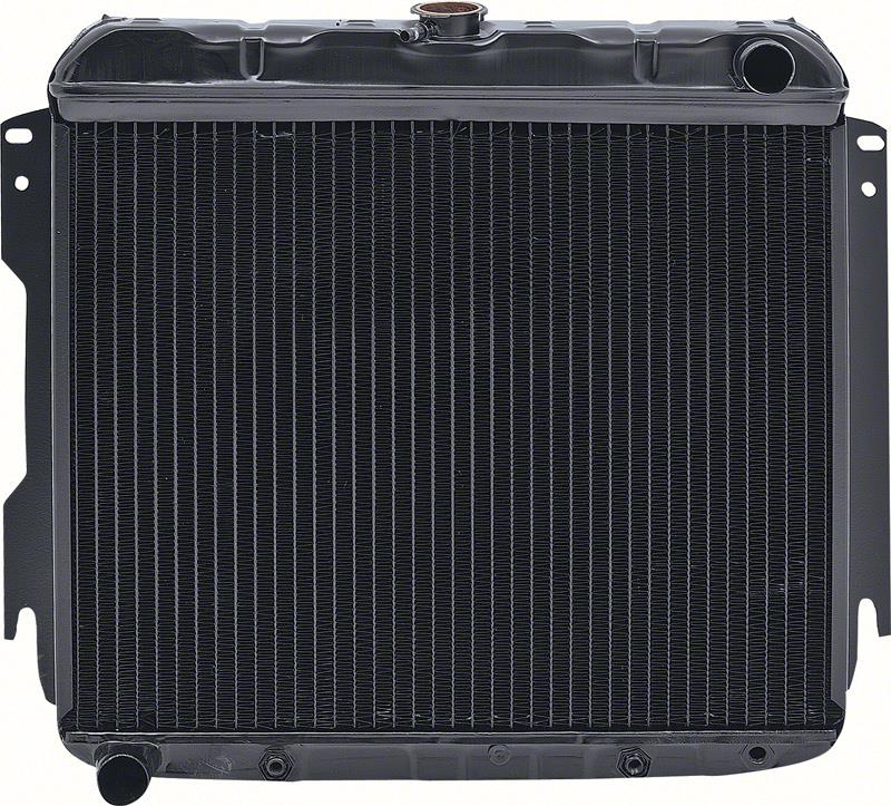 1963-64 MOPAR B-body ERSTATNING 4 RAD KOBBER RADIATOR - 318 AUTOMATISK