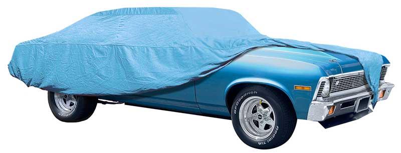 Car cover / biltrekk / garageskydd, "Diamond Blue", 1-lagers