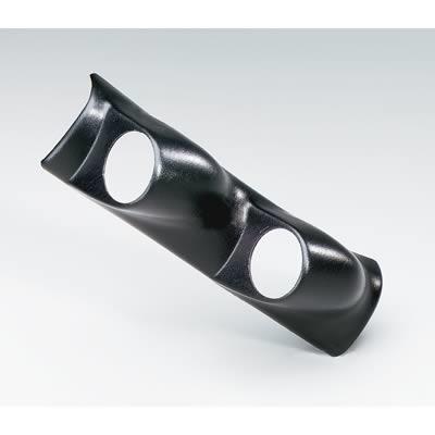 måleholder  A-stolpe venstre svart (2x52mm)