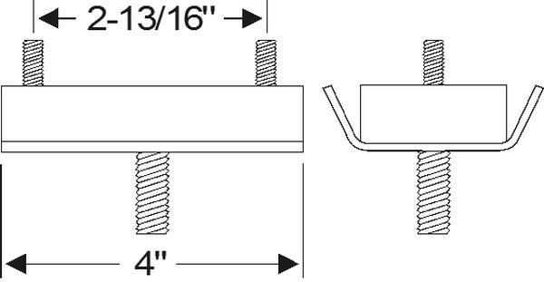 gummi motorbraketten, foran