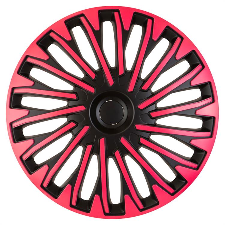 Set wheel covers Soho 16-inch black/pink