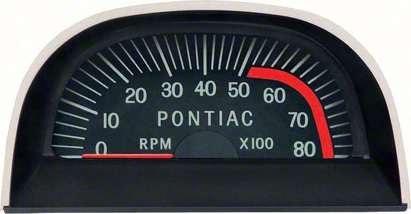 1967 PONTIAC HETTE TACH 5200 RØD LINJE - V8 PUNKT TENNING