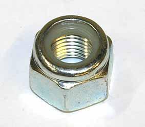 MUTTER 6-32 UNC Nylock till emblem och liknande ca 3,5mm diameter