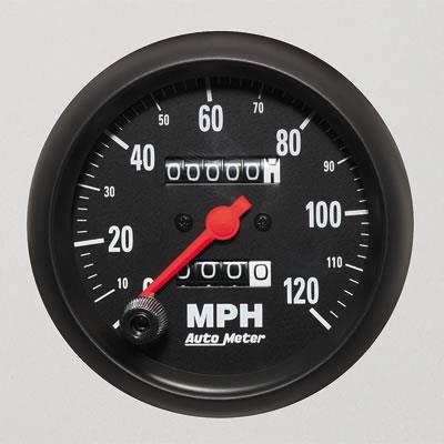 speedometer 86mm 0-120mph Z-serien mekanisk