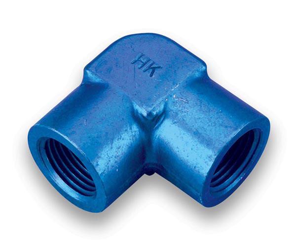 nippel 1/4" NPT x 1/4" NPT, 90 grader