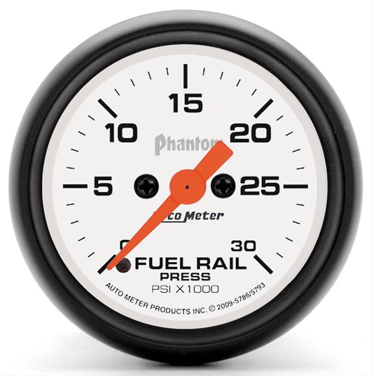 brennstofftrykkmåleren, 52mm, 0-30 psi, elektrisk