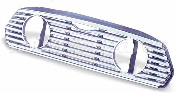 grille med hull for ekstralys