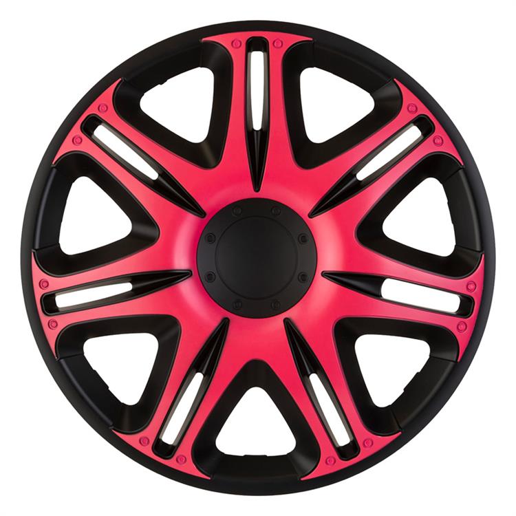 Set J-Tec wheel covers Nascar 16-inch black/pink