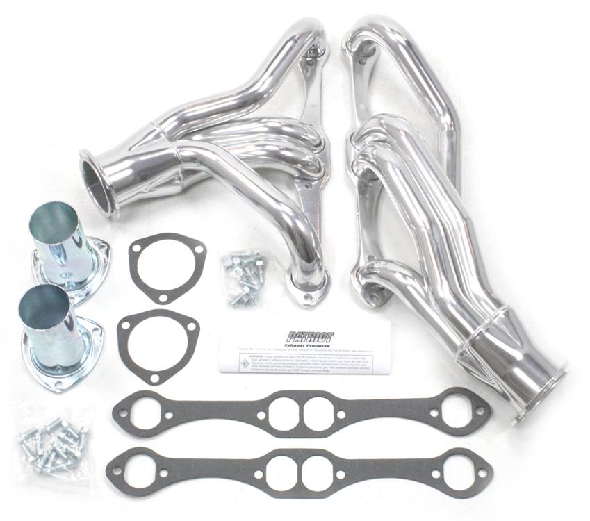 vifte tube, 1 5/8" tube, 3,0" kollektor, lengde, sølv keramisk belegg vifte tube, 1 5/8" tube, 3,0" kollektor, lengde, sølv keramisk belegg