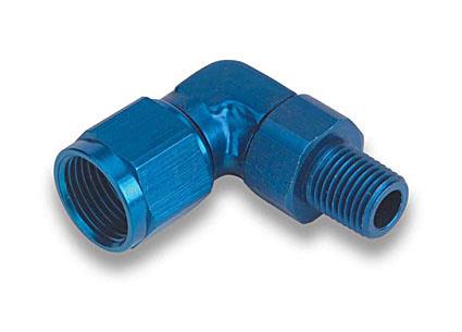 nippel Swivel AN8 x 1/2" NPT, 90 grader