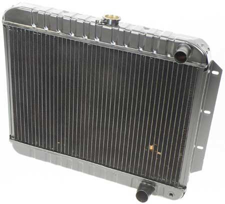 1961-63 IMPALA / FULL SIZE V8-409 MANUAL TRANSMISSION 4 ROW 17-1/2" X 25-1/2" X 2-5/8" RADIATOR