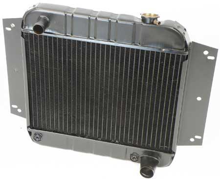 1962-65 CHEVY II / NOVA RADIATOR L6 194/230 AUTO TRANS  W OR WO/AC (14-1/8" X 18-1/2" X 2" CORE)