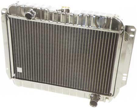 1966 IMPALA / FULL SIZE V8 283/327 W/O AC, WITH MANUAL TRANS 3 ROW 15-1/2" X 23-1/2" X 2" RADIATOR