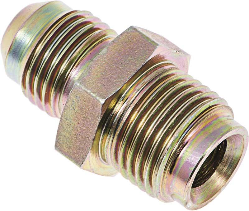 1960-77 GM & Mopar - Saginaw Makt Styring Fitting Adapter - 5/8"-18 Til -6EN