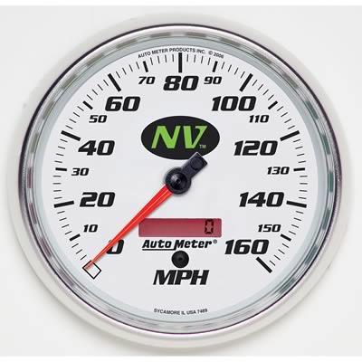 speedometer 127mm 0-160mph NV elektronisk