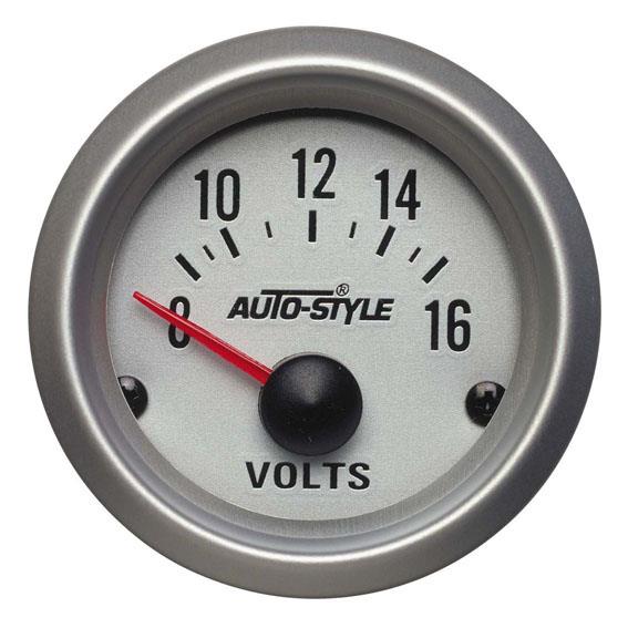 voltmeter 8-16V 52mm