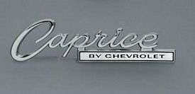 emblem bagasjeluke "Caprice"