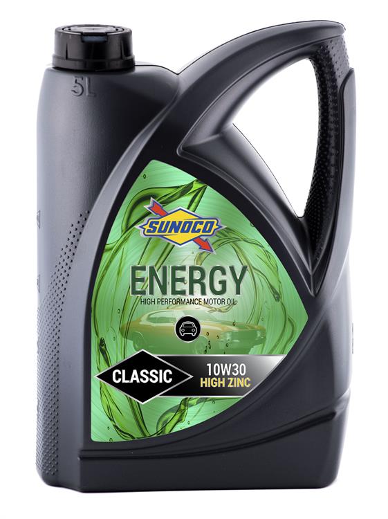 motorolja, Sunoco Energy Classic 10W30 High Zink, Mineral, 5L