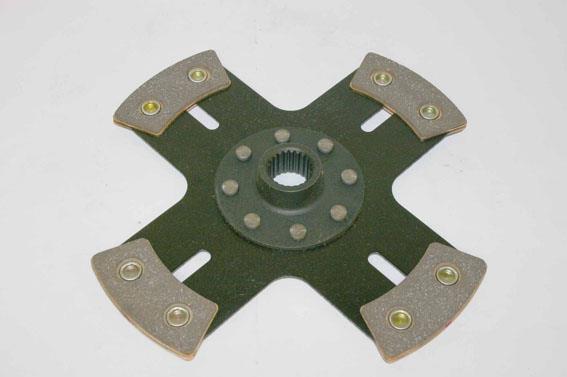 sinterlamell 215mm fast 4-puck hub R (25,4x22) sintret / keramisk