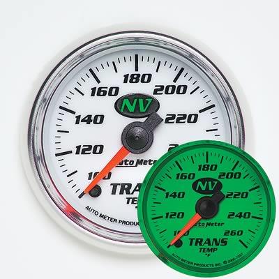 girkassetempmåler, 52mm, 100-260 °F, elektrisk