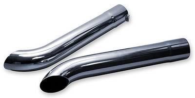 sidepipes 3,5"  20" lenge  krom