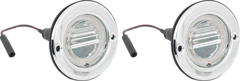 1969-70 Mopar B-body Tilbake Opp Lampe Montering Sett