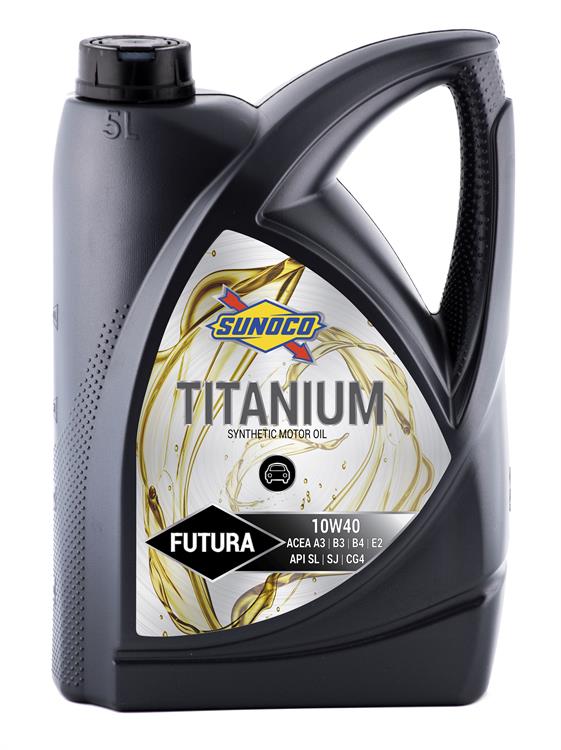 motorolja, Sunoco Titanium Futura 10W40, Semisyntet, 5 Liter