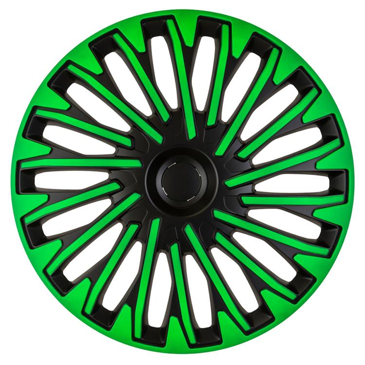 Set wheel covers Soho 16-inch black/green