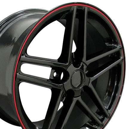 felg Z06 svart,17x9.5