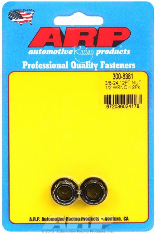 mutter, 3/8-24" RH mutter, 3/8-24" RH