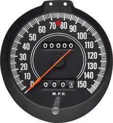 1972-74 VERK/UTFORDRER RALLY SPEEDOMETER