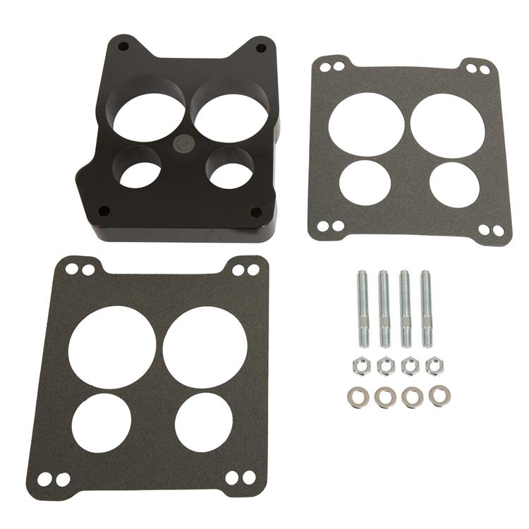 spacerplate forgasser 1", 4 hull, plast