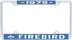 1979 FIREBIRD TILLATELSE RAMMER