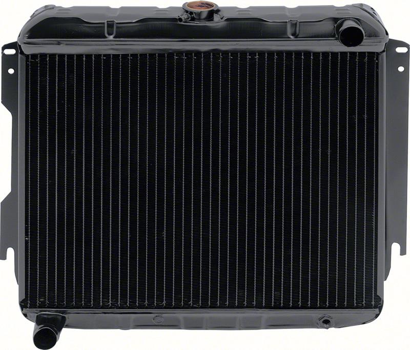 1963-64 MOPAR B-body ERSTATNING 4 RAD KOBBER RADIATOR - 318 HÅNDBOK