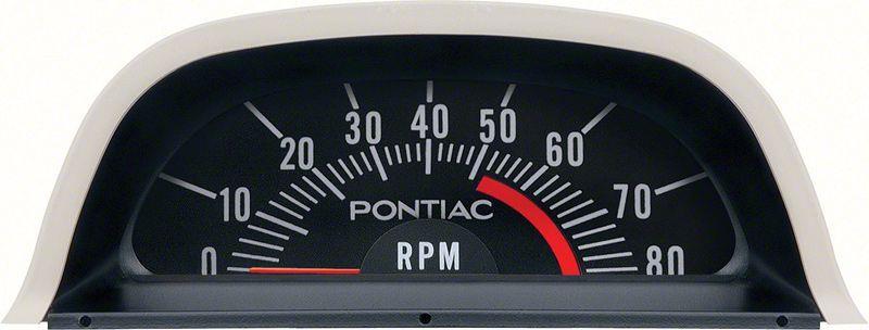 1968 PONTIAC HETTE TACH 5200 RØD LINJE - V8 PUNKT TENNING