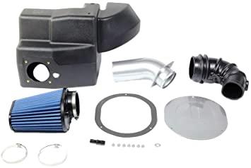 Air Intake, Cold Air, Blue Filter, Silver Powdercoated, Aluminum Tube, Ram, Kit