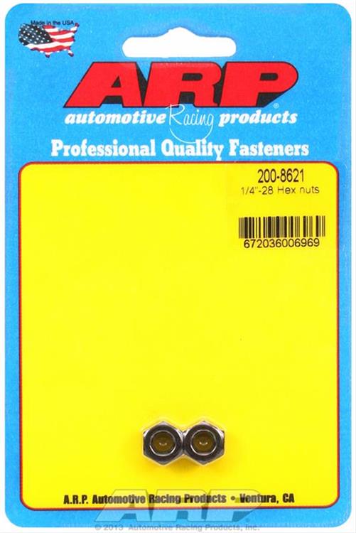 mutter, 1/4-28" RH mutter, 1/4-28" RH