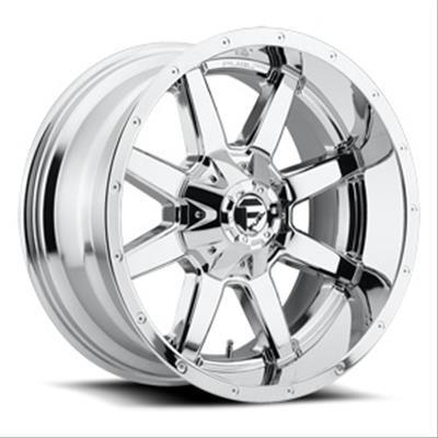 Wheel Fuel Of Road D536 17x6,5 bolt pattern 8x200 aluminium Ram 3500 Dually. rear wheel