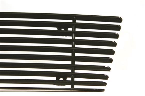 grille aluminium, svart