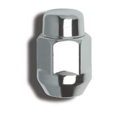 hjulmutter, M12 x 1.75, stengt end, 35,6 mm lenge, konisk 60°