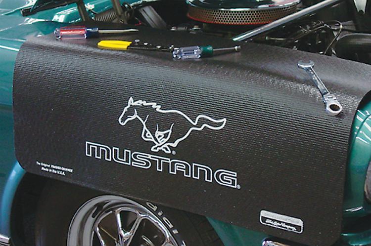 skjermbeskyttelse, svart, "Mustang"