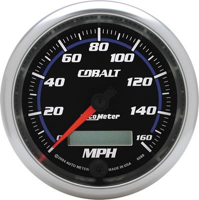 speedometer 86mm 0-160mph Kobolt elektronisk