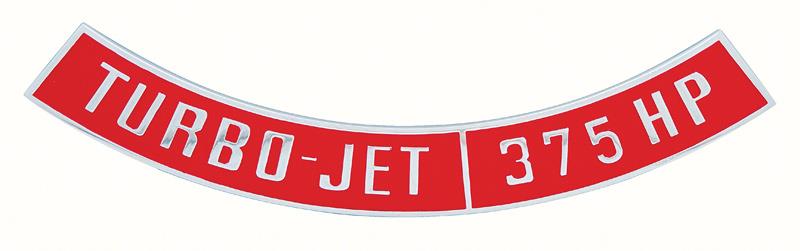 TURBO JETFLY 375 EMBLEM