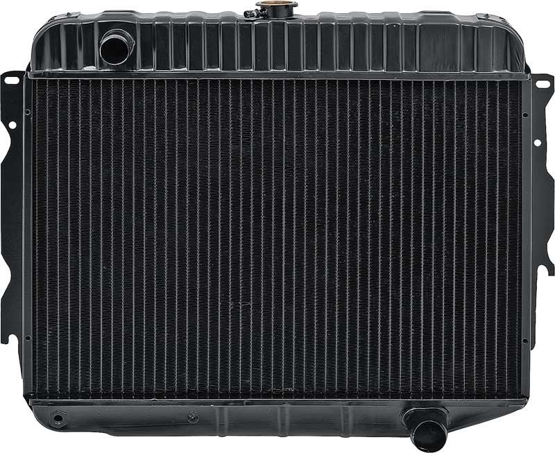 1970-72 MOPAR B/E-LEGEME ERSTATNING 3 RAD KOBBER RADIATOR - LITEN BLOKKERE HÅNDBOK