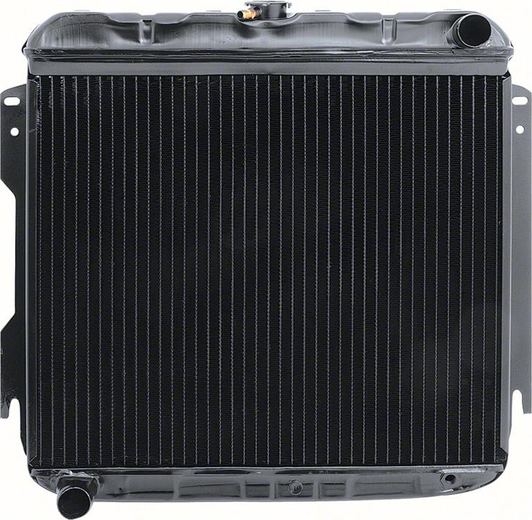 1962-64 MOPAR B-body ERSTATNING 4 RAD KOBBER RADIATOR - 361/383/413/426 HÅNDBOK