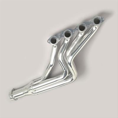vifte tube, 1 5/8" tube, 3,0" kollektor, full lengde, sølv keramisk belegg