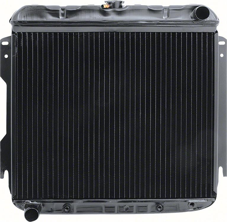 1962-64 MOPAR B-body ERSTATNING 4 RAD KOBBER RADIATOR - 318 AUTOMATISK